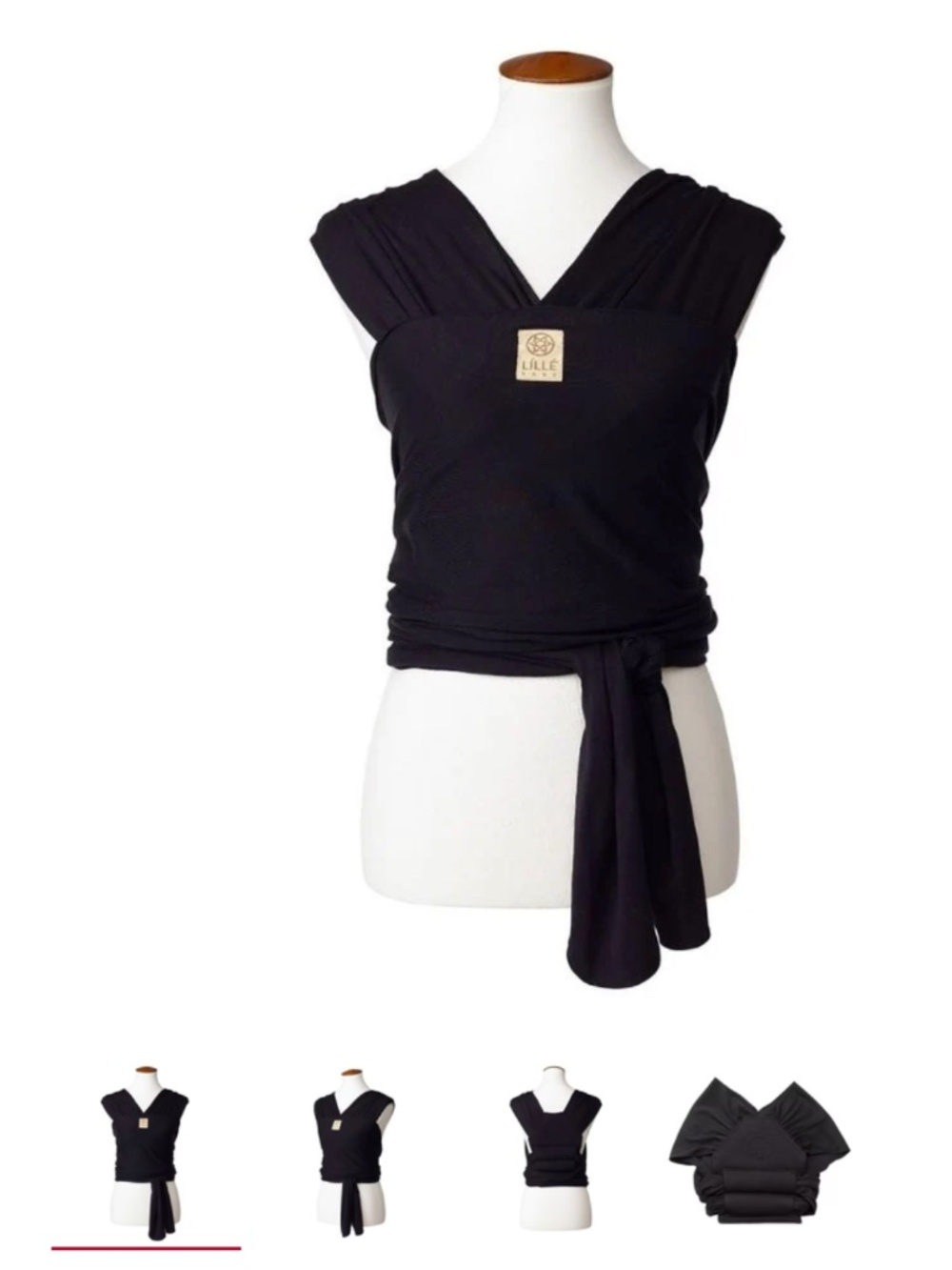 Lillebaby Dragonfly Wrap, Black
